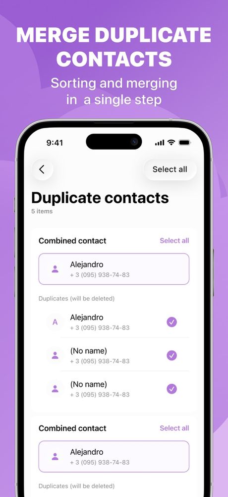SmartBooster merging duplicate contacts